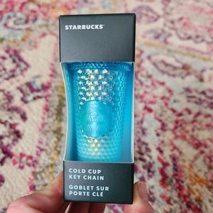 Starbucks 'cold cup' keychain